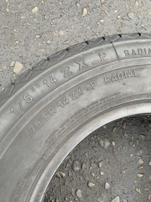 Шини 175 R14 пара 175/80 R14 Michelin 6,9мм, всесезон