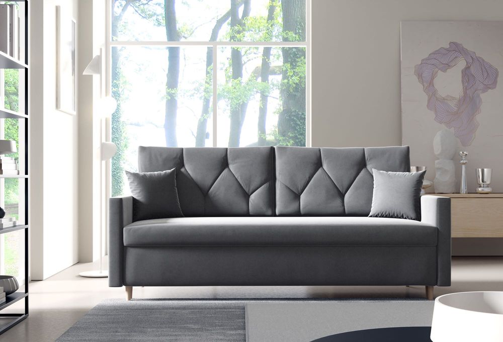 Sofa ZORRA – Wersalka Tapczan Nowoczesny Funkcja Spania Szybko Tanio