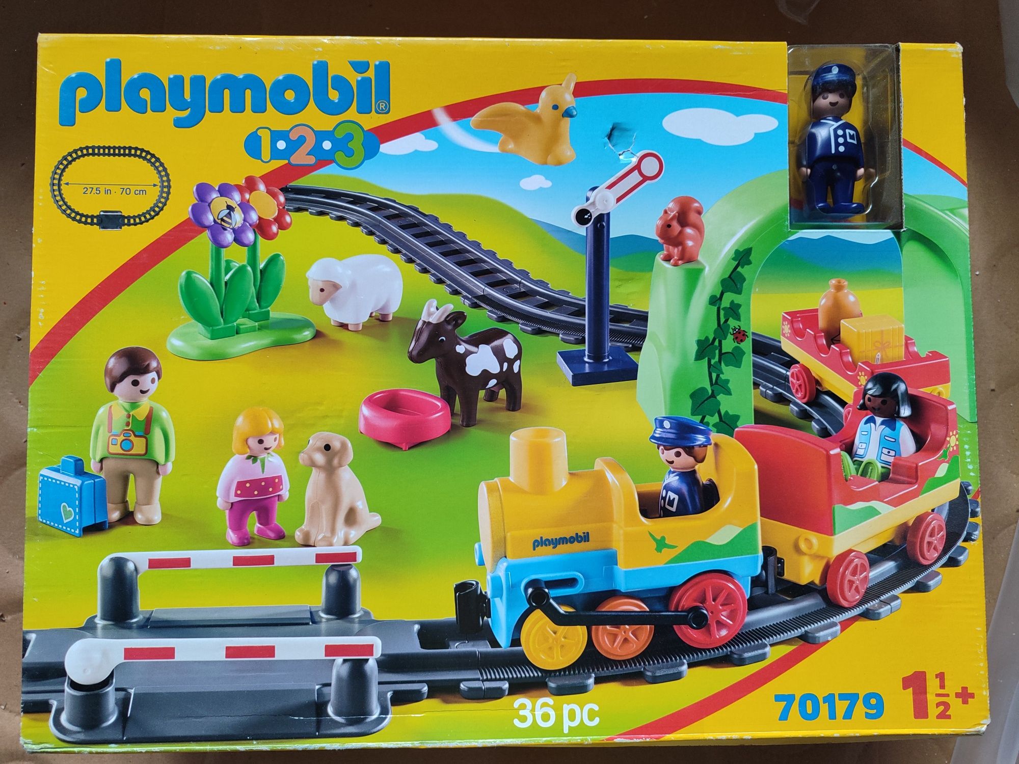 Конструктор Playmobil Моя перша залізниця 70179