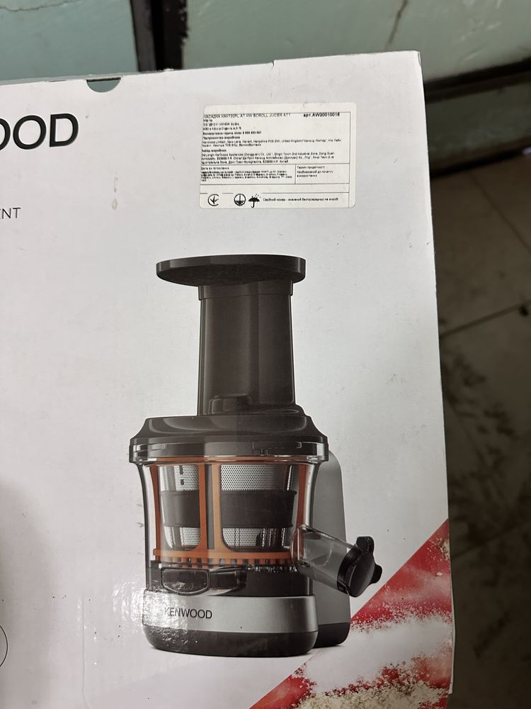 Насадка-соковыжималка шнековая Kenwood KAX 720 PL PureJuice