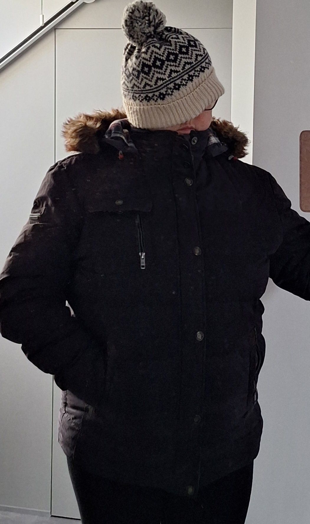 Kurtka  puchowa  męska XL