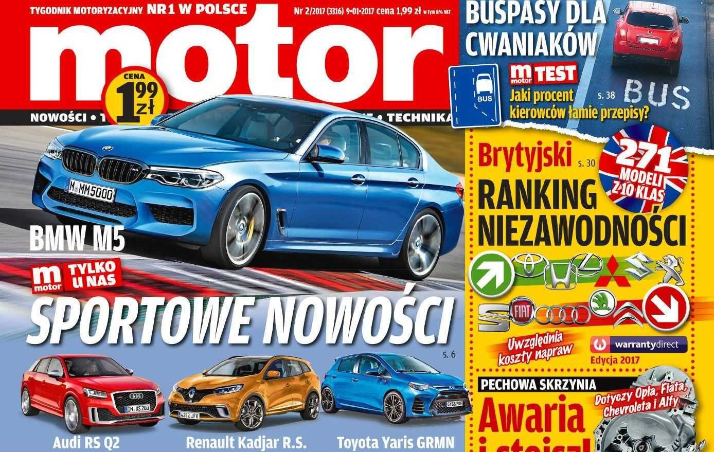 Tygodnik MOTOR rocznik 2017 oraz inne roczniki Przemyśl