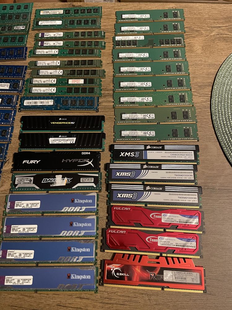 Zestaw pamięć RAM DDR4, ddr3, ddr2 8gb, 4gb, 2g
