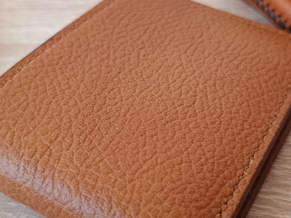 Borubar Skóroszyj - ręcznie wykonany skórzany portfel