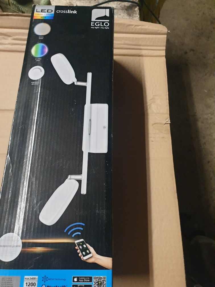 Lampa reflektor led 2x5W Bluetooth