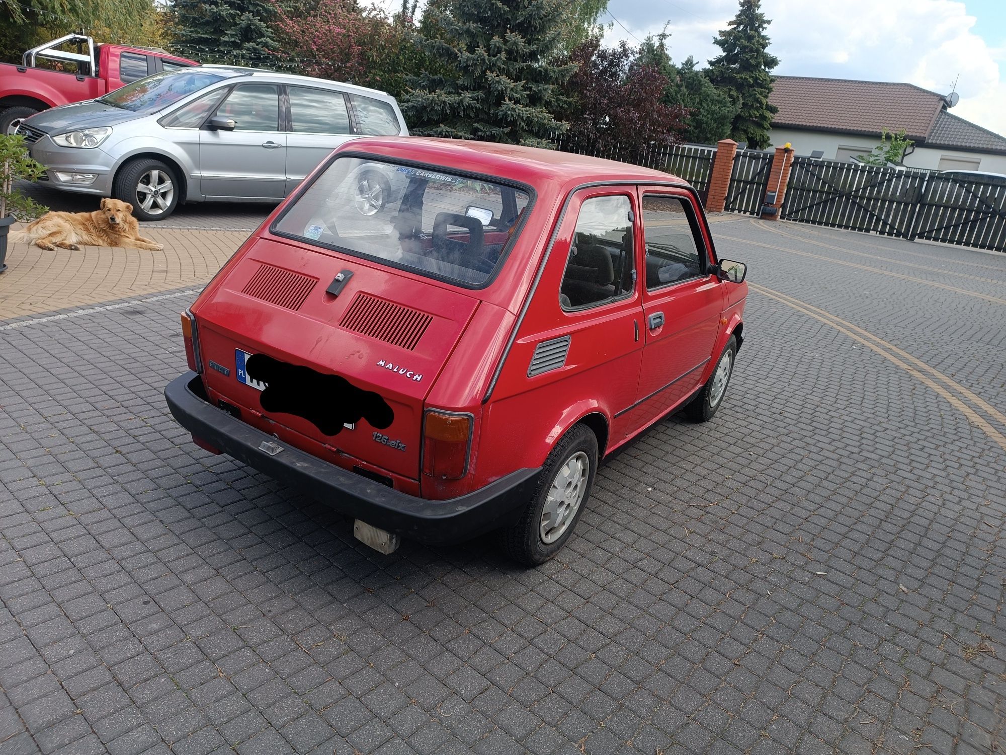 Fiat 126p Maluch zamiana zamienię motocykl quad cross prl auto bus