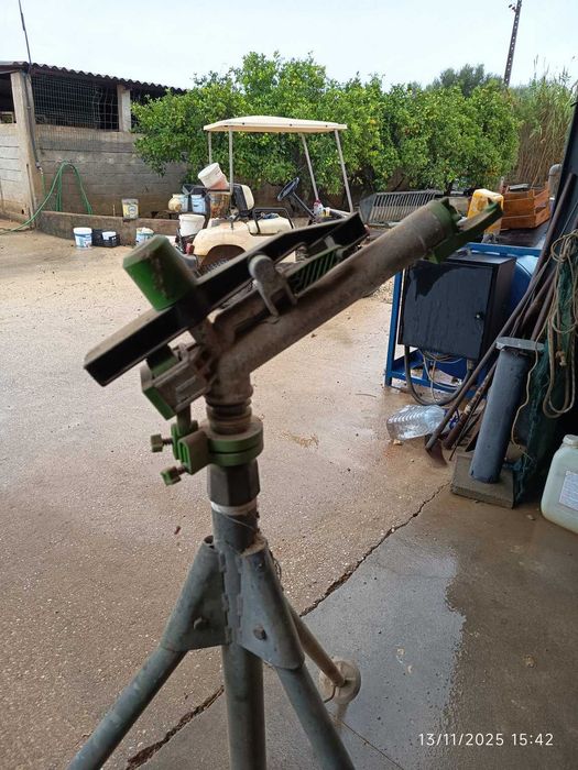 Canhão de rega campo de milho e outros