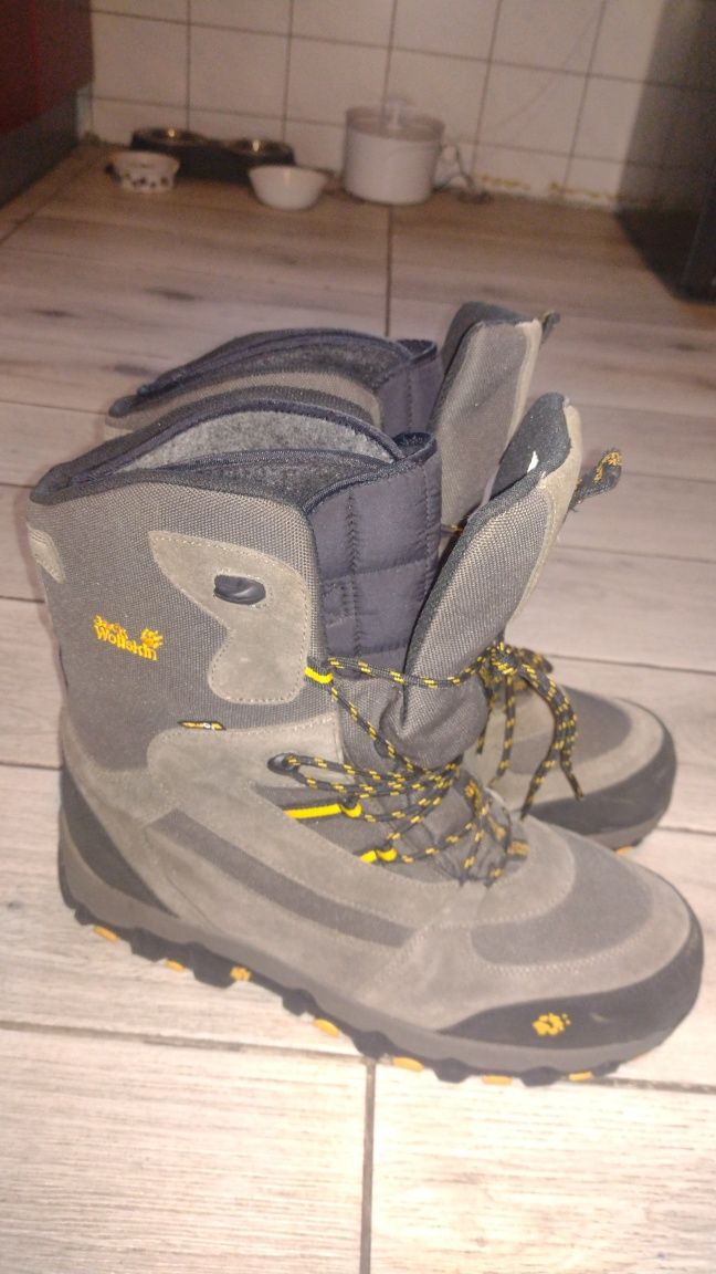 Buty jack wolfskin górskie alpejskie docieplane duże 47 nowe