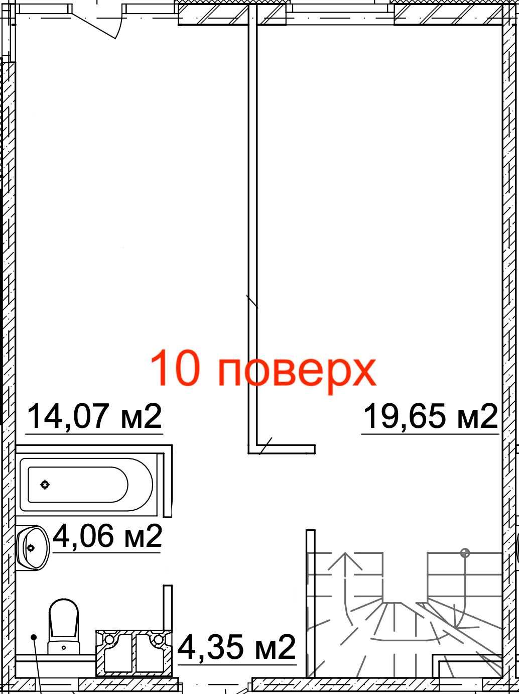 Продам 3-кімнатну 83м2, Крюківщина біля парку та ТРЦ Наше Небо / Новус