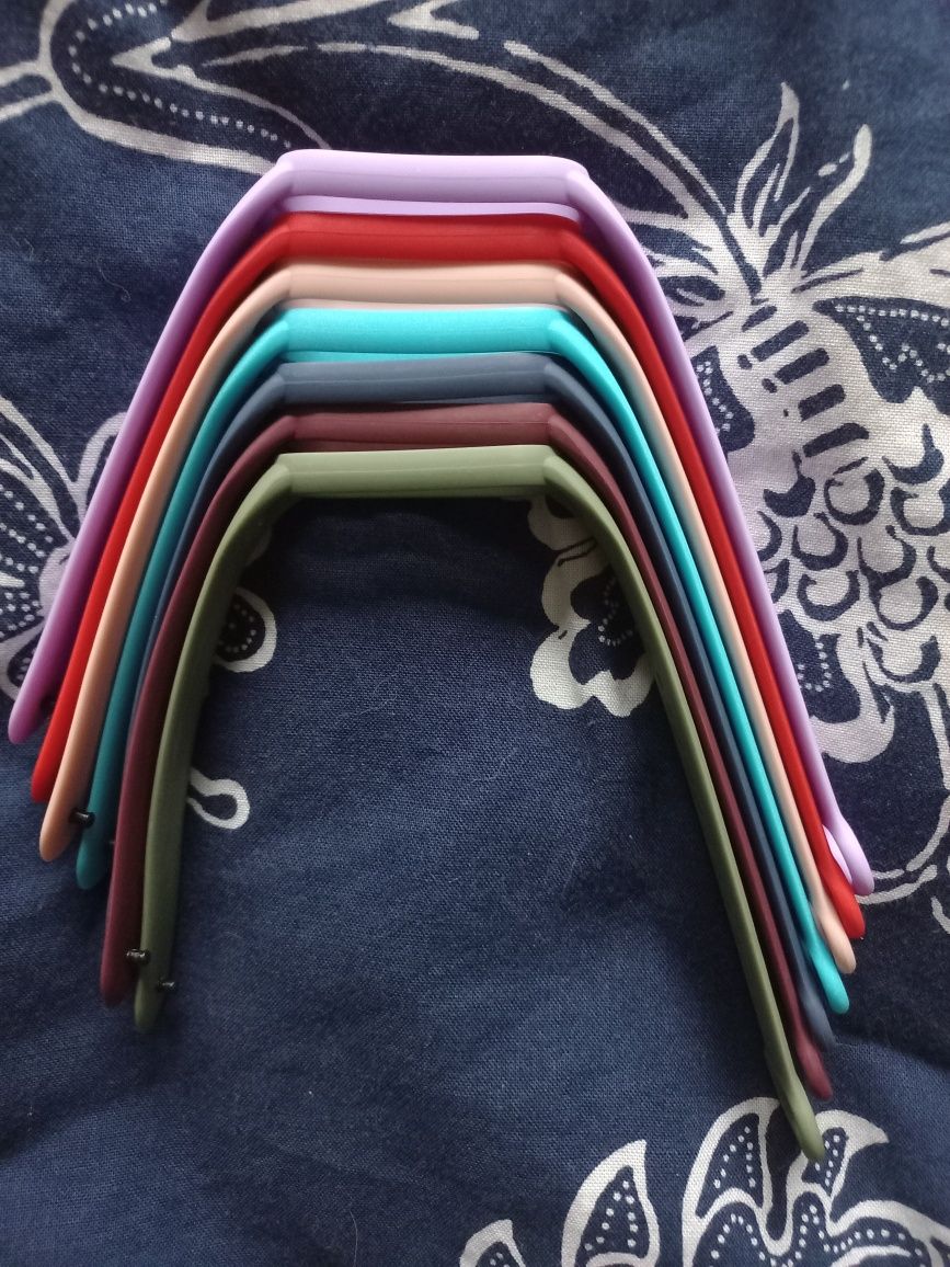 7 sztuk pasków do xiaomi mi band 5 6  kolorowe