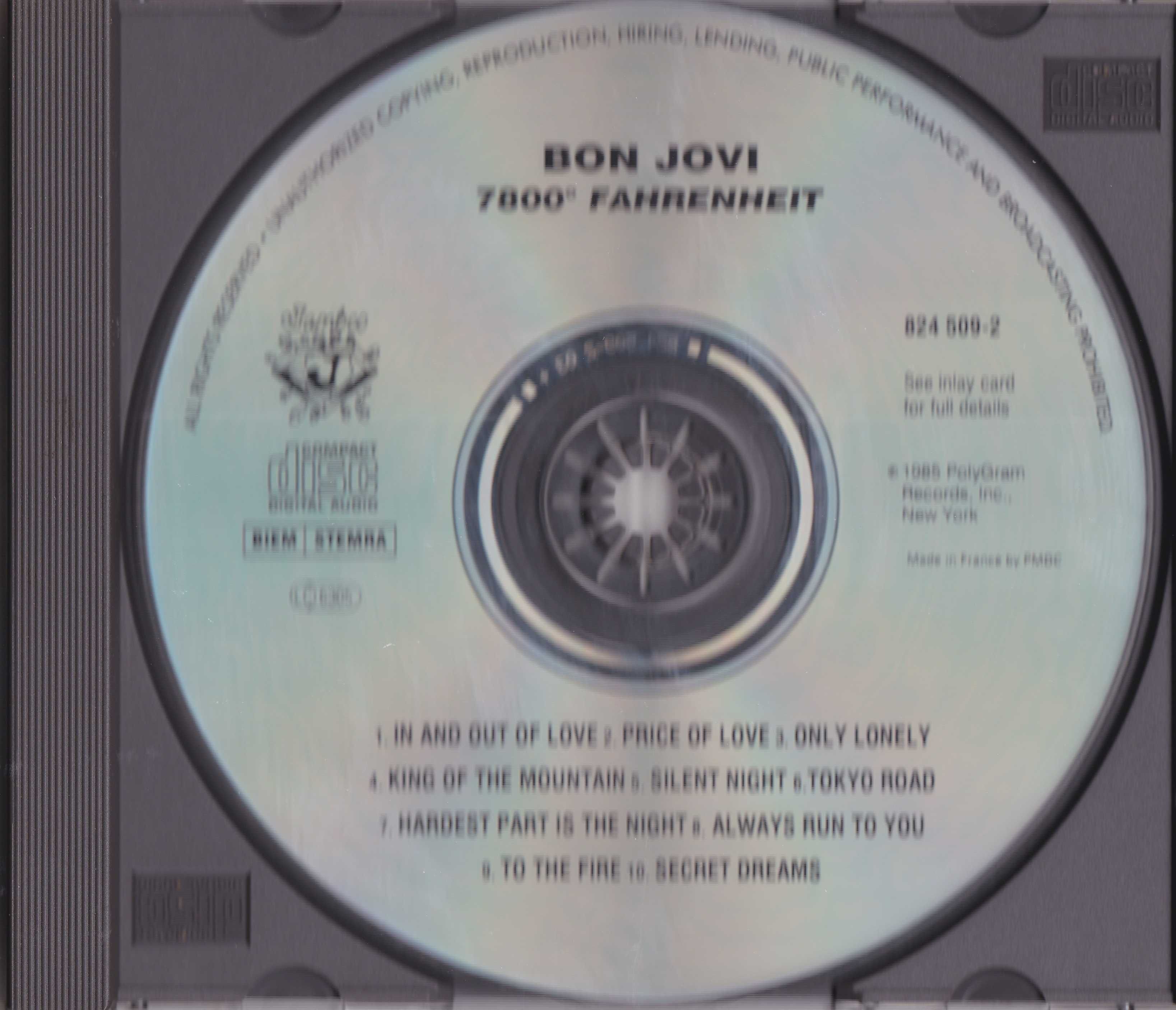 Bon Jovi – 7800° Fahrenheit