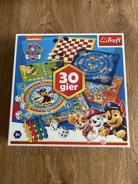 Trefl Psi Patrol 30 gier planszowych