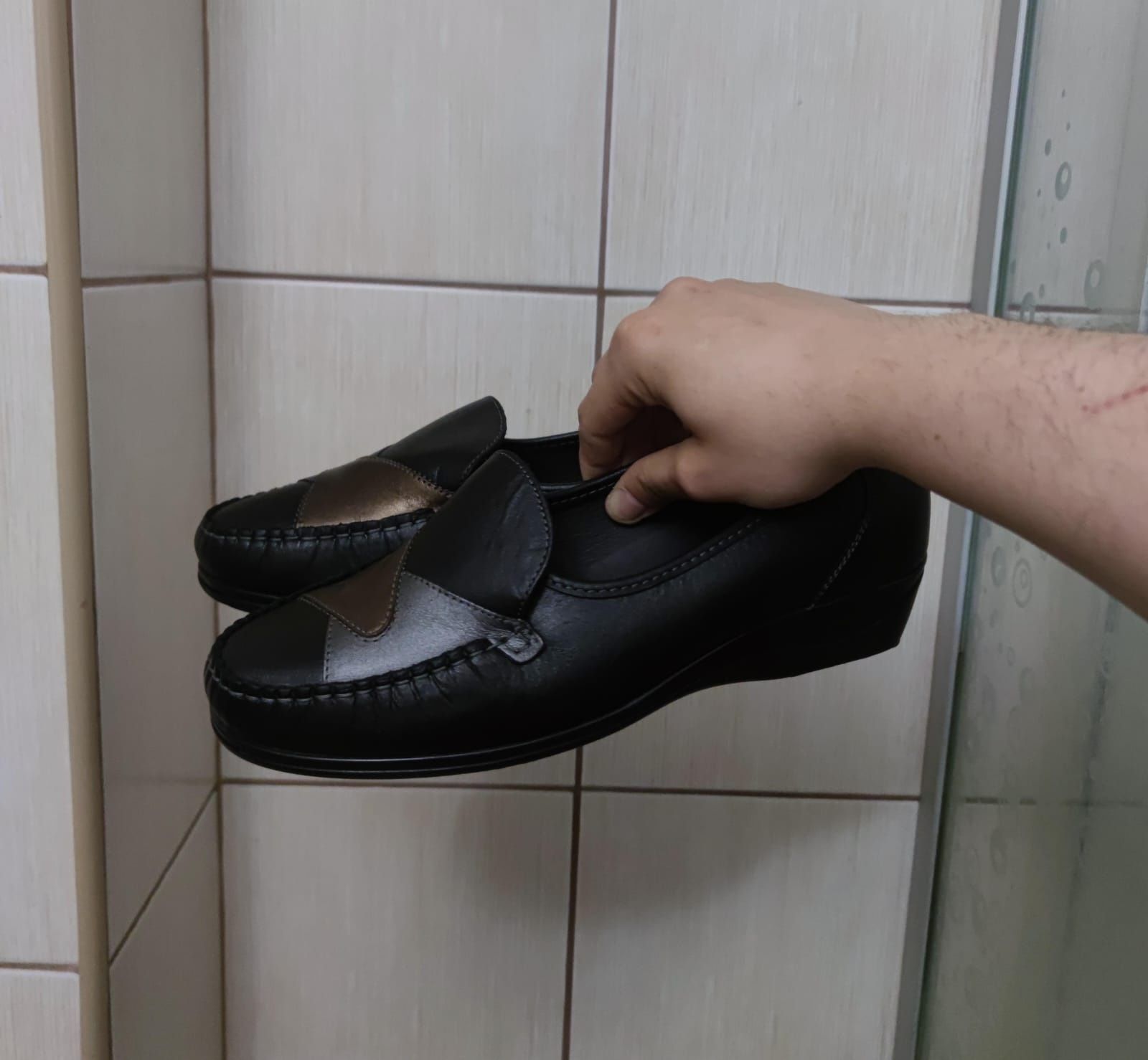 Mokasyny 42  skórzane  letnie jesienne buty damskie buty lekkie wsuwan