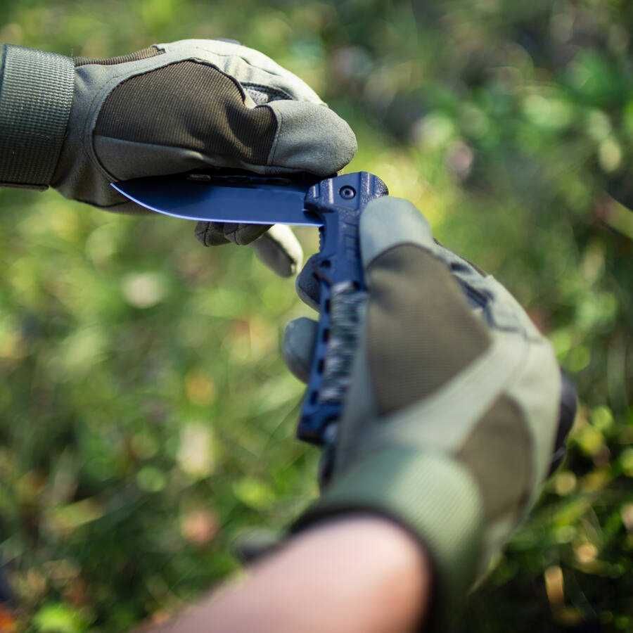 Nóż SCYZORYK taktyczny FOXTER paracord krzesiwo magnezowe NS60