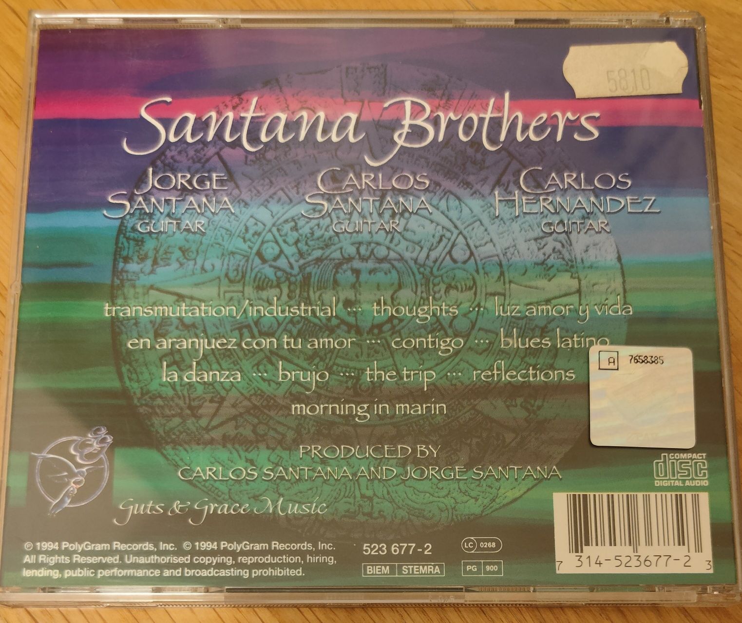 Santana Brothers cd