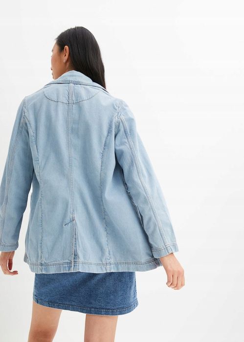 B.P.C marynarka oversize jeansowa jasnoniebieska r.42
