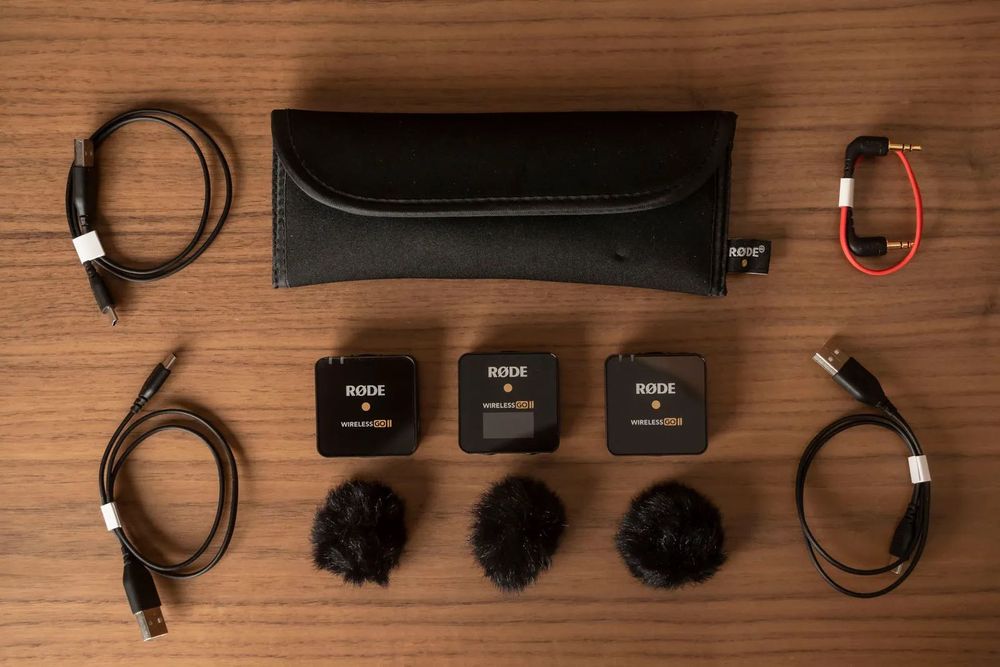 Rode Wireless Go II + Rode Lavalier GO (Dual)