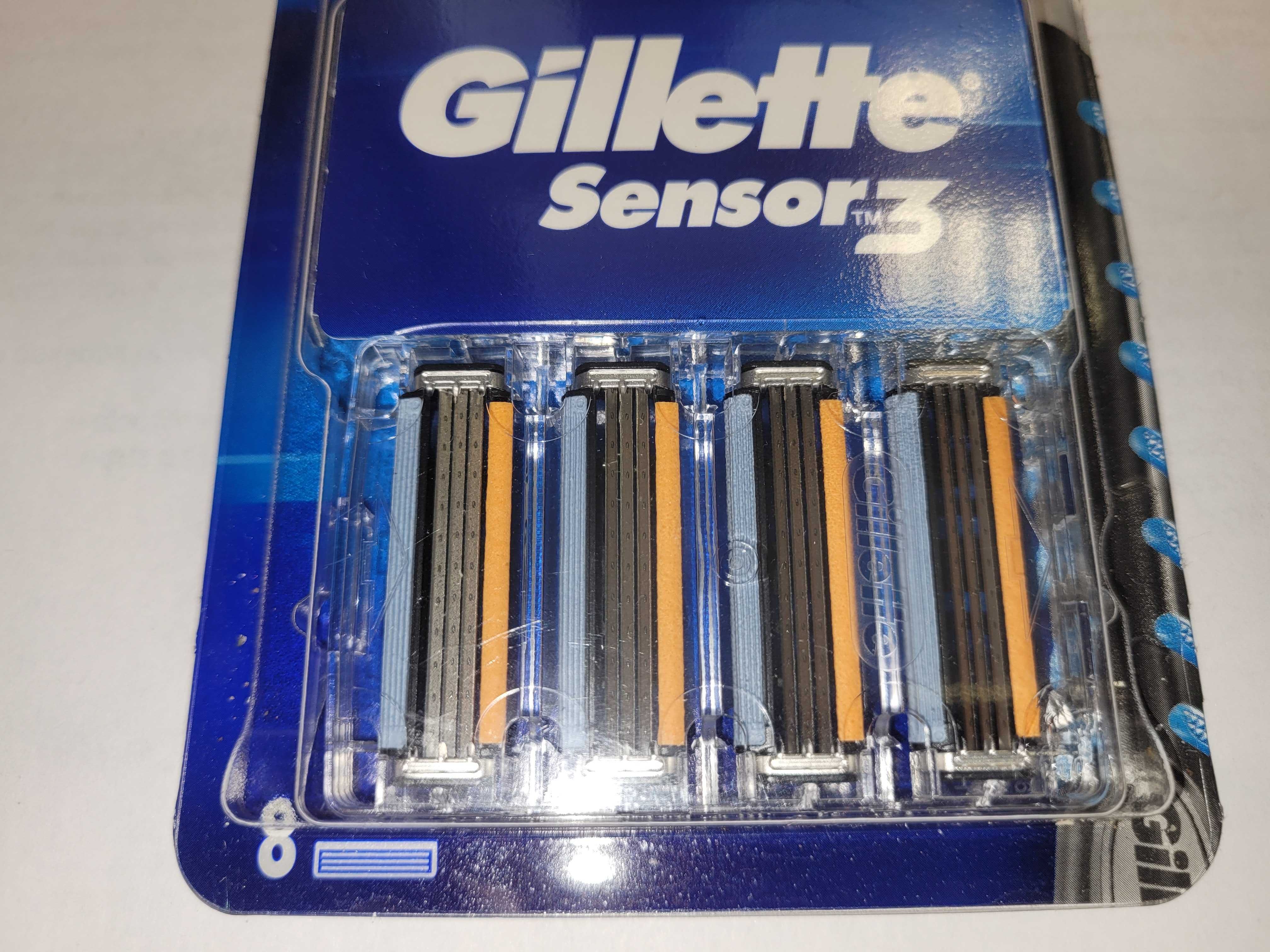 10 x 8 wkładów Gillette Sensor 3