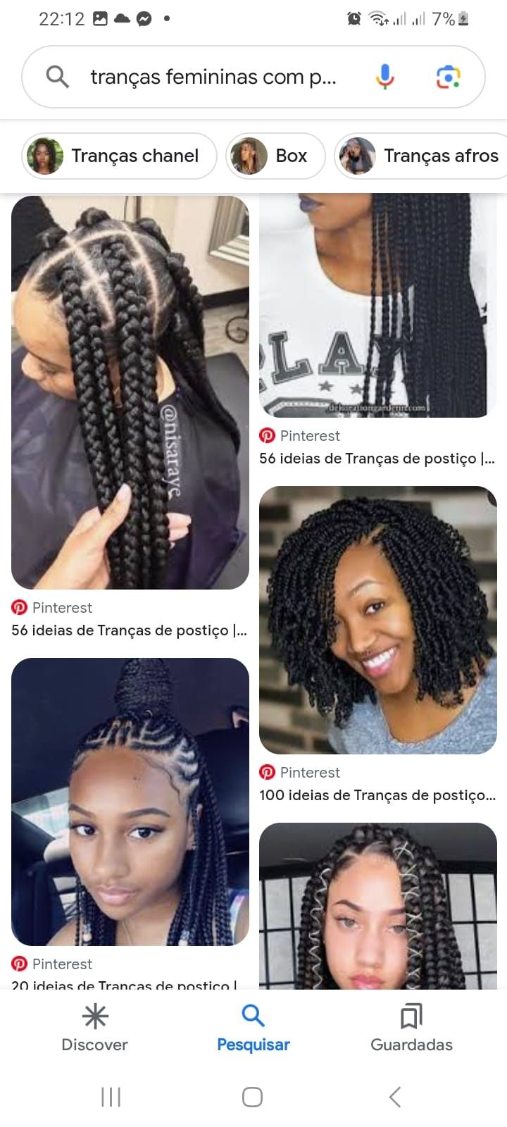 Tranças africanas a bom preço