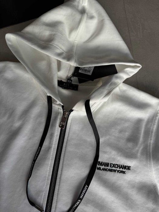 Спортивна зіпка Armani White