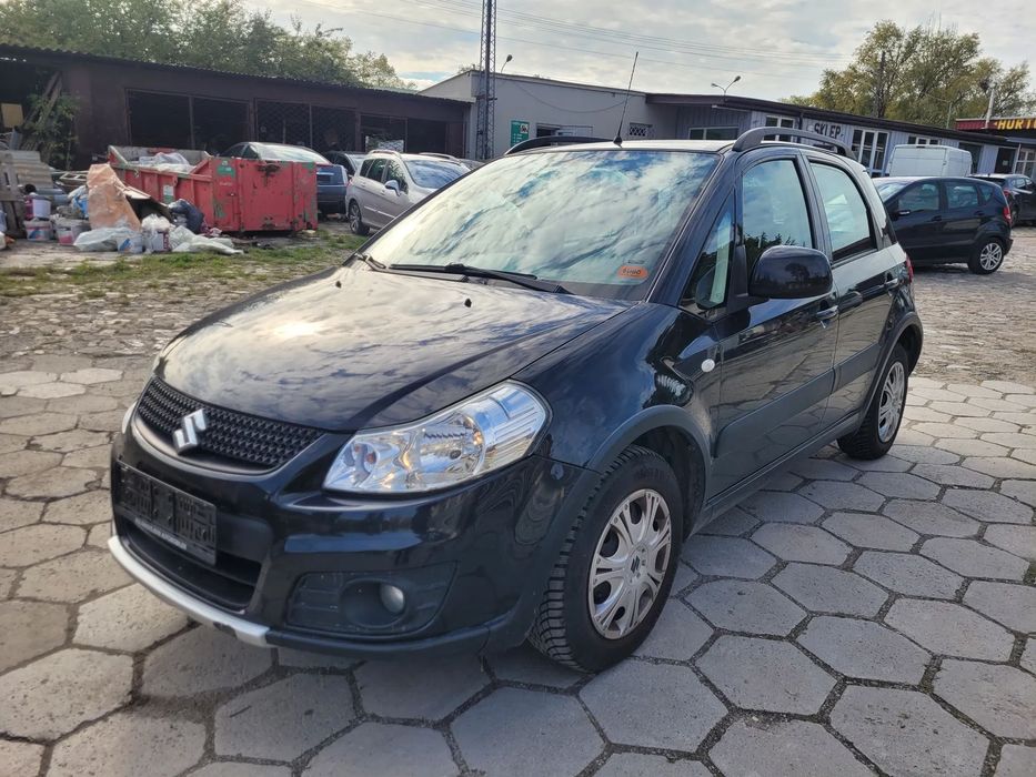 Suzuki SX4 1.6 b 189tys km Klima ŁADNE Delikatnie Uszkodzone Auto Transport