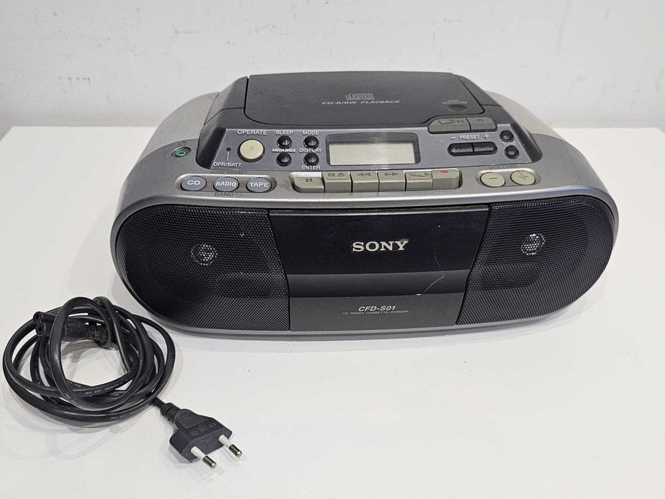 Sony CFD-S01 boombox radio FM odtwarzacz CD
