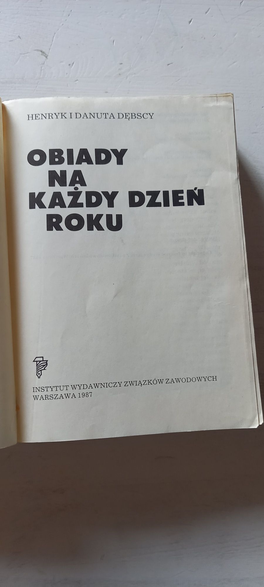 Kuchnia polska obiady na każdy dzień roku D.Dębska H.Dębski