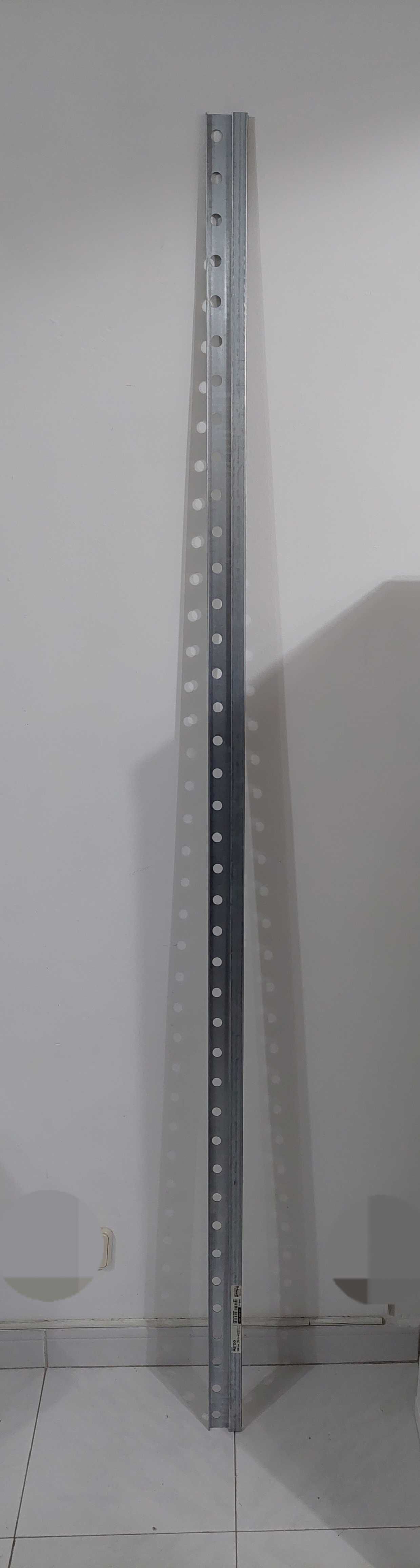 METOD Calha de suspensão, galvanizado, 200 cm IKEA