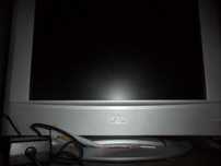 телевизор плоский JVC 50 cм с новым пультом  рабочий