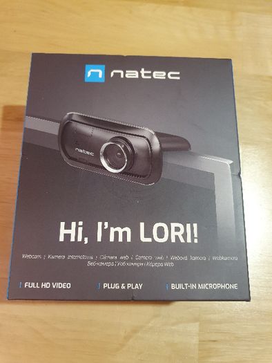 Kamera Internetowa Natec Lori Full HD NOWA! Nigdy Nie Używana!