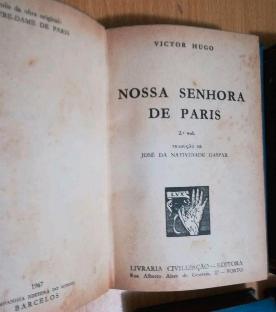 Nossa Senhora de Paris  1º e 2º volumes