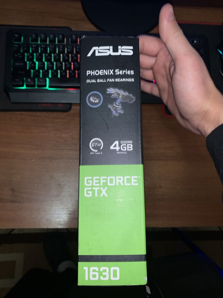 Відеокарта Asus gtx 1630 4gb DDR6