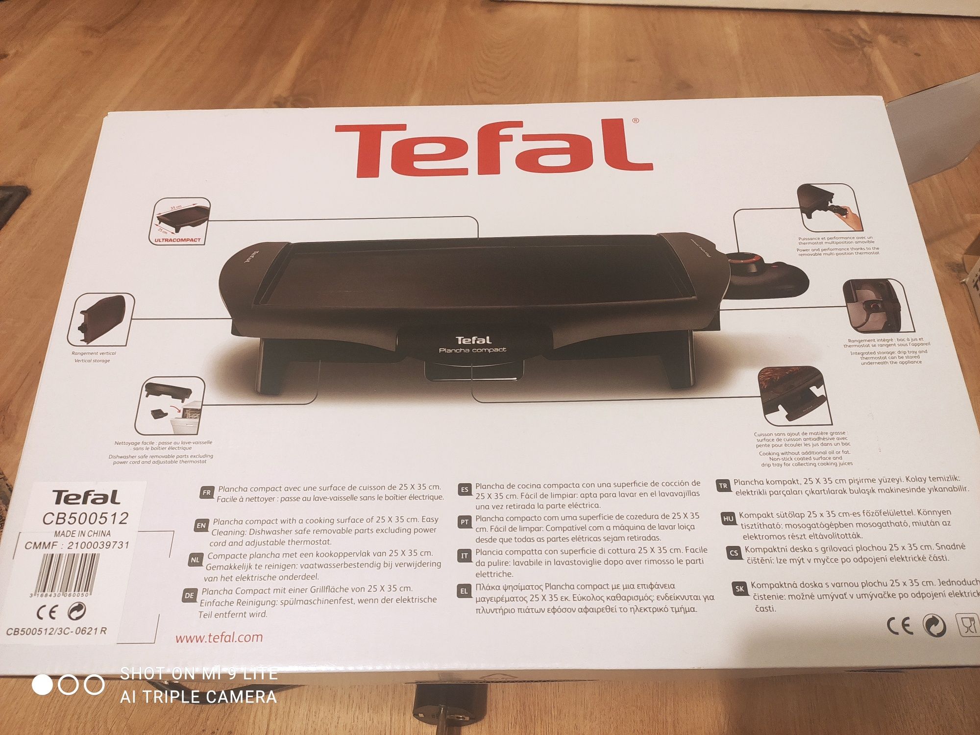 Grill elektryczny plancha Tefal