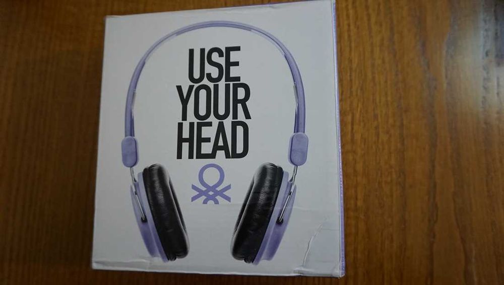 Head Phones United Colors of Benetton NOVOS!