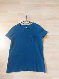 Granatowy t-shirt Levi's rozm. M