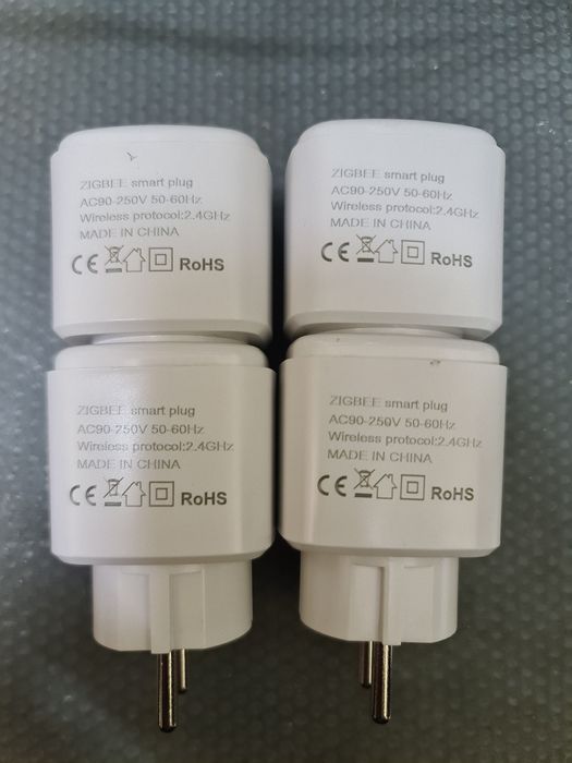 Kit 4x Smart Plug ZigBee (Padrão EU) PARA hubs/gateways ZigBee 20A