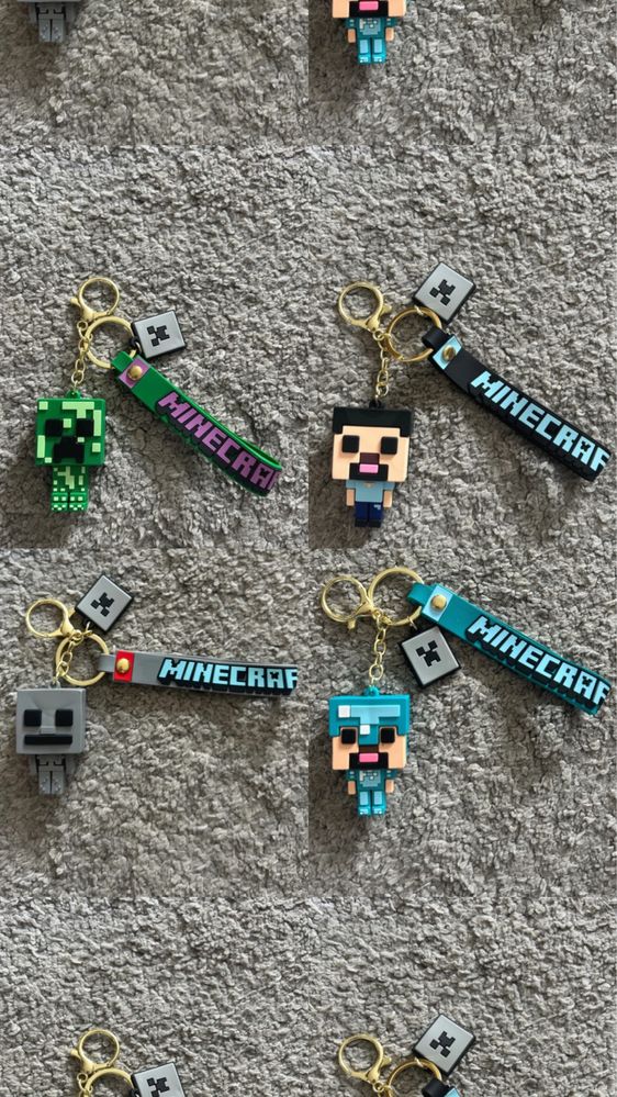 Porta Chaves Minecraft