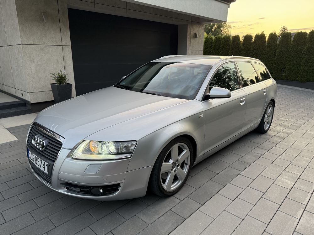 Audi A6 C6 3.0TDI V6 Quattro *pneumatyka* xenon* sline