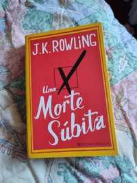 Livro "A Morte Súbita" de J.K. Rowling