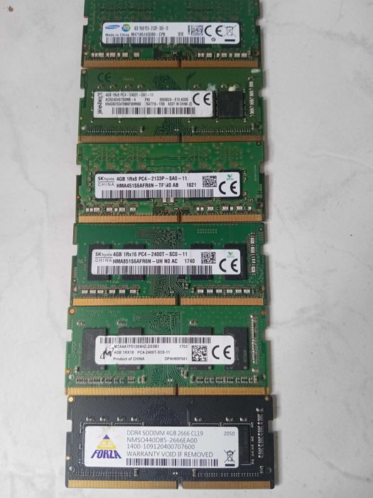 Memorias para Portatil DDR4