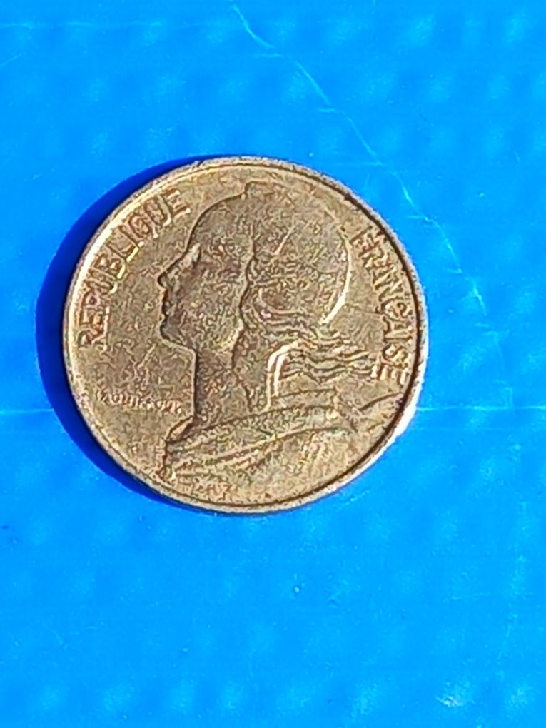Moedas república francesa 10 CENTIMES