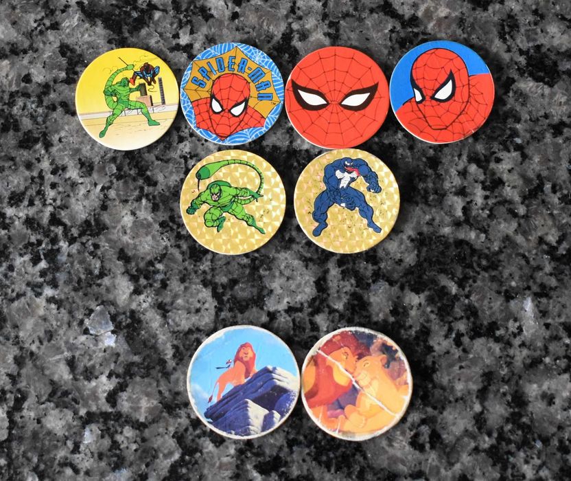 Lote de 41 Tazos Donuts, Bimbo, Chocapic, Matutano, etc.
