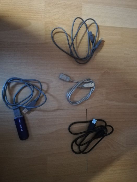 OTG - Przejściówka microUSB na USB oraz przedłużacz USB