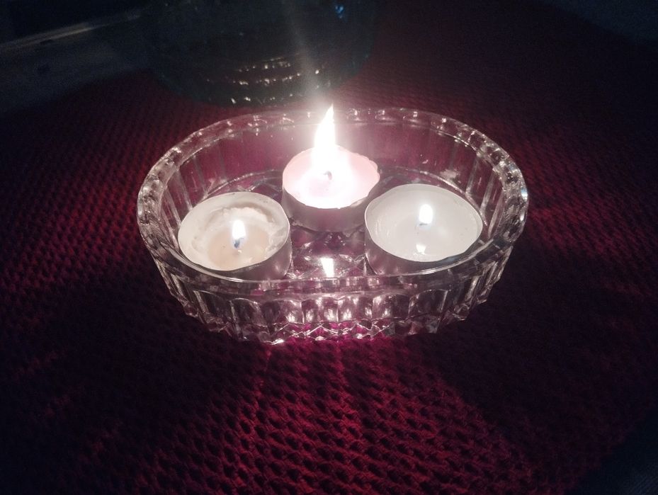 Хрусталь попельничка підсвечник салатник
