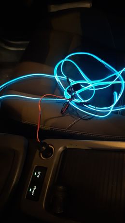 Luz led azul para automóvel