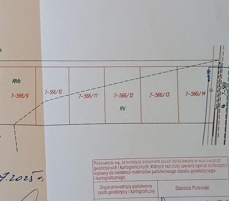 Działka rolno-budowlana 20ar 56mx36m