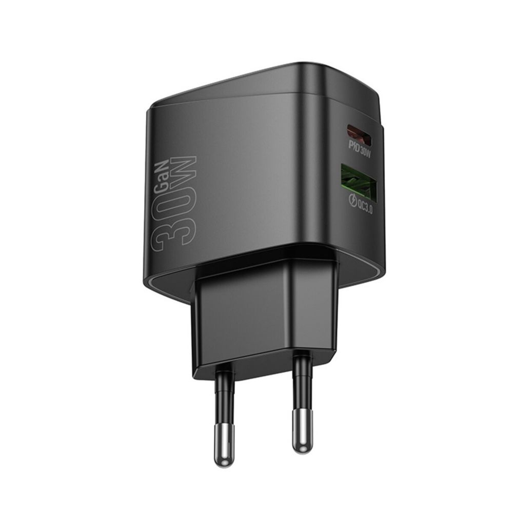 Зарядний Пристрій Hoco CS61A / PD30W USB-C + USB-A