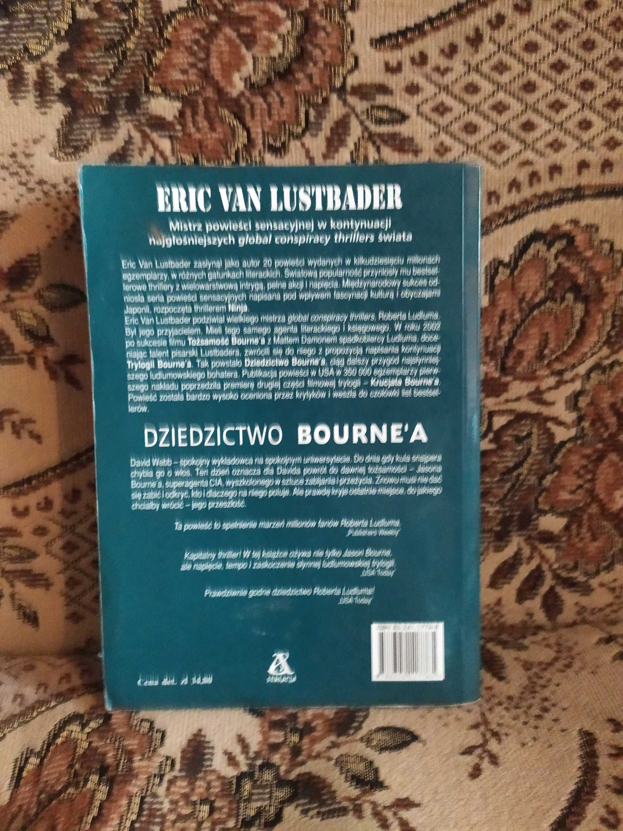 Dziedzictwo Bourne'a - Eric Van Lustbader