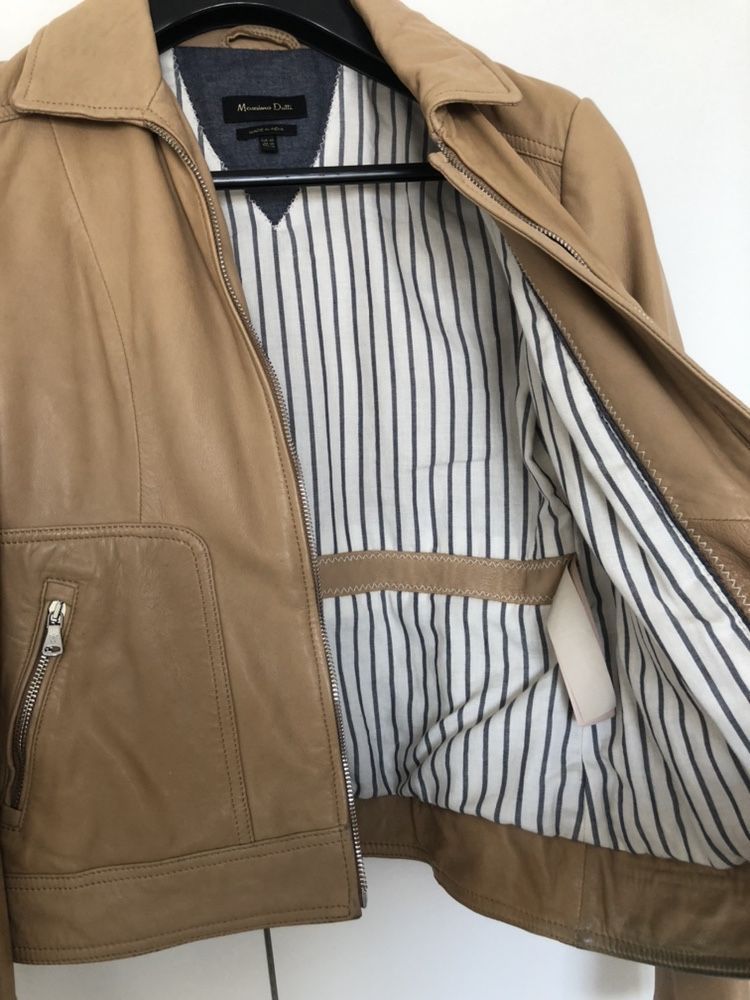 Casaco pele Massimo Dutti