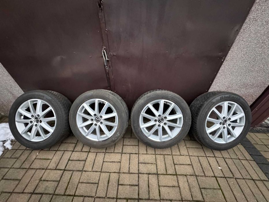 MAZDA 6  alufelgi koła r17 (oryginały) + opony 225/55 (zimowe)